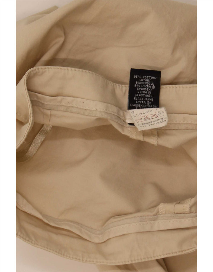 Gap Womens Cropped Trousers US 8 Medium W29 L23 Beige Cotton