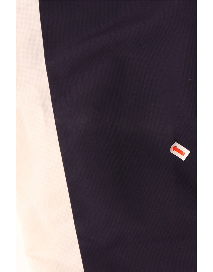 Puma Mens Tracksuit Trousers Joggers Medium Navy Blue Colourblock Sports