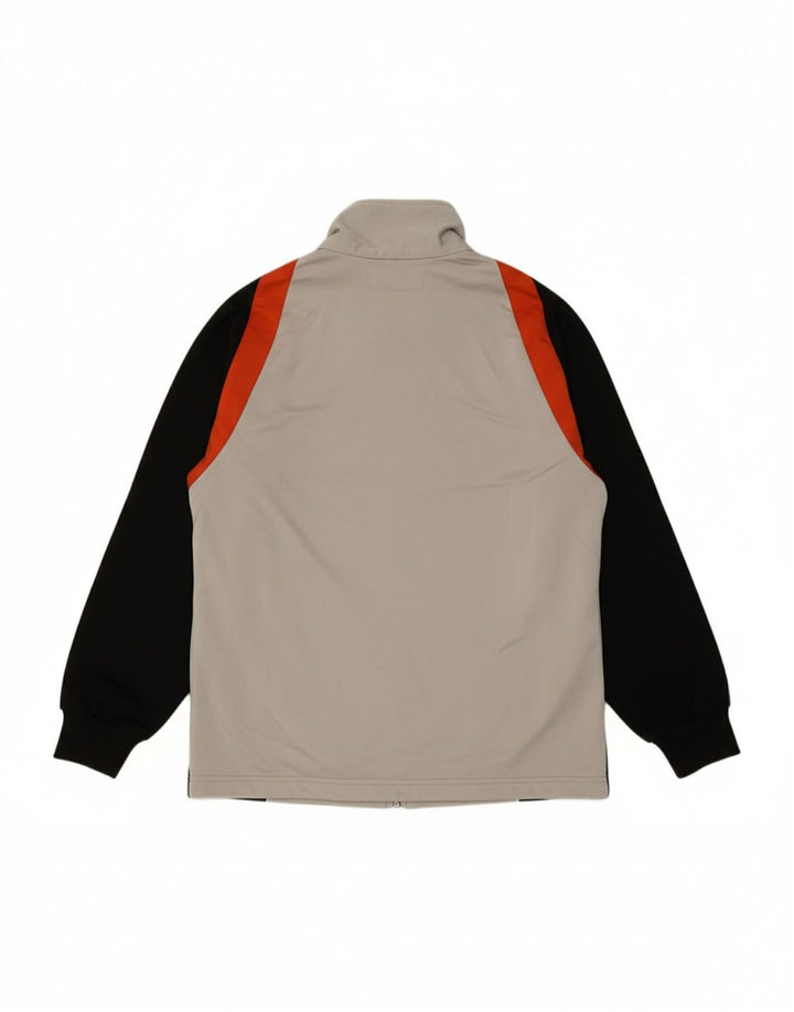 KAPPA Mens Tracksuit Top Jacket Small Grey Colourblock Polyester