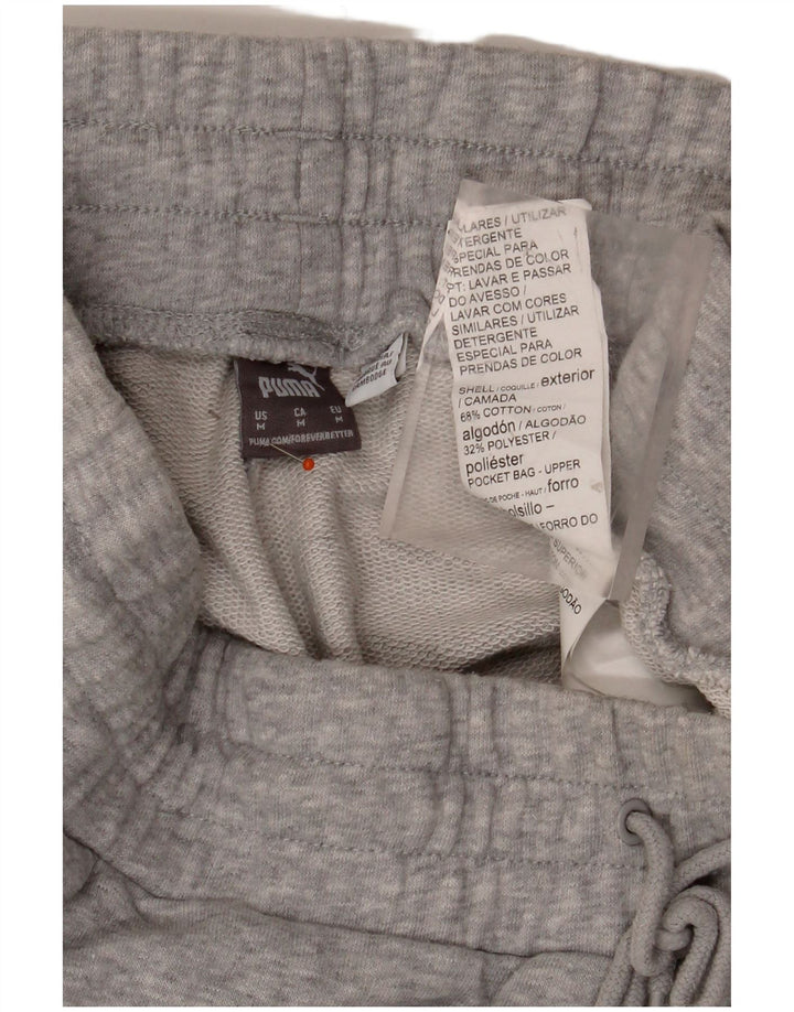 PUMA Mens Sport Shorts Medium  Grey Cotton