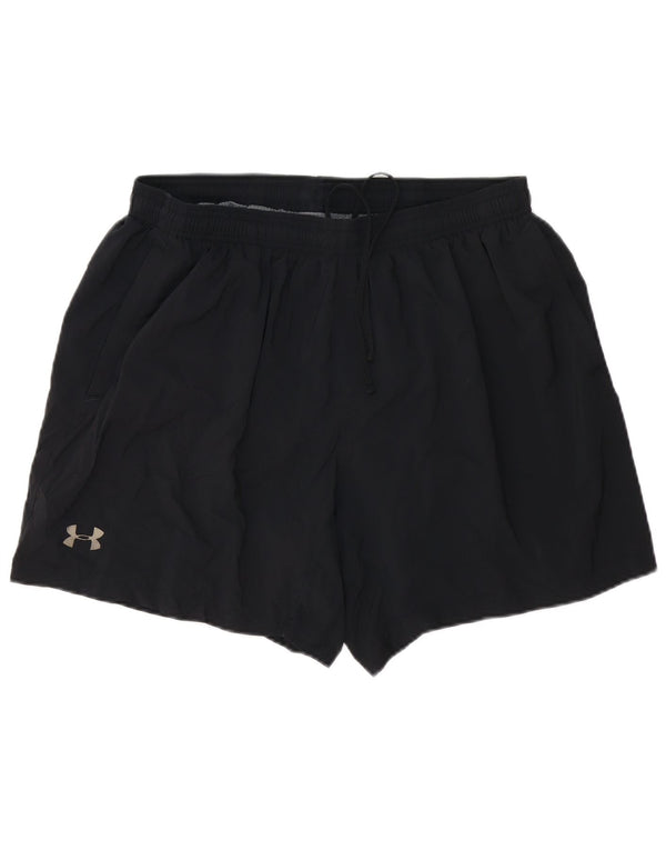 Under Armour Mens Heat Gear Sport Shorts XL Black Polyester