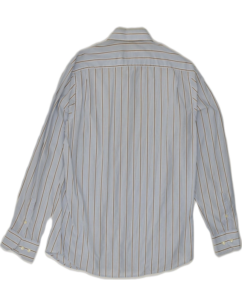 MASSIMO DUTTI Mens Shirt Size 42 Large Grey Pinstripe Cotton | Vintage Massimo Dutti | Thrift | Second-Hand Massimo Dutti | Used Clothing | Messina Hembry 