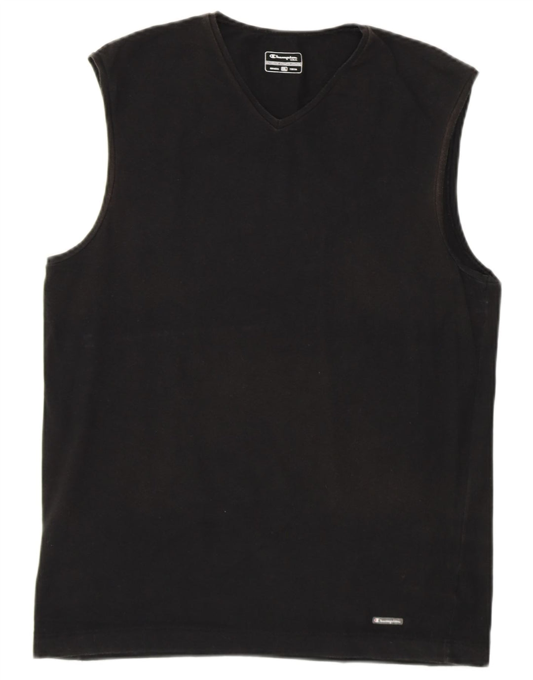 CHAMPION Womens Vest Top UK 20 2XL Black