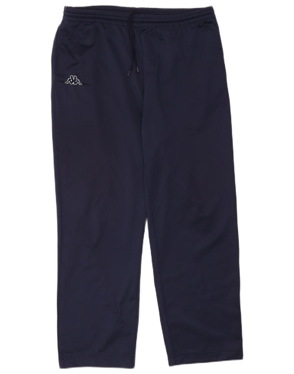 Kappa Mens Tracksuit Trousers 2XL Navy Blue Polyester