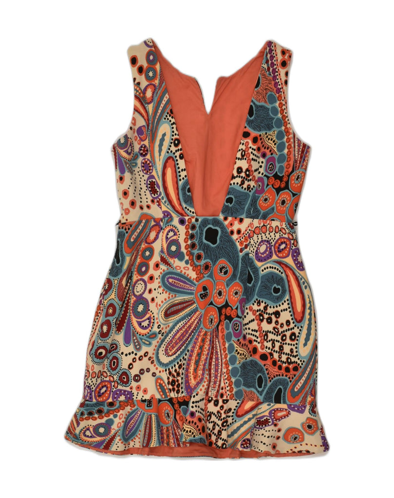 H&M Womens Sundress US 6 Medium Multicoloured Paisley Polyester | Vintage H&M | Thrift | Second-Hand H&M | Used Clothing | Messina Hembry 