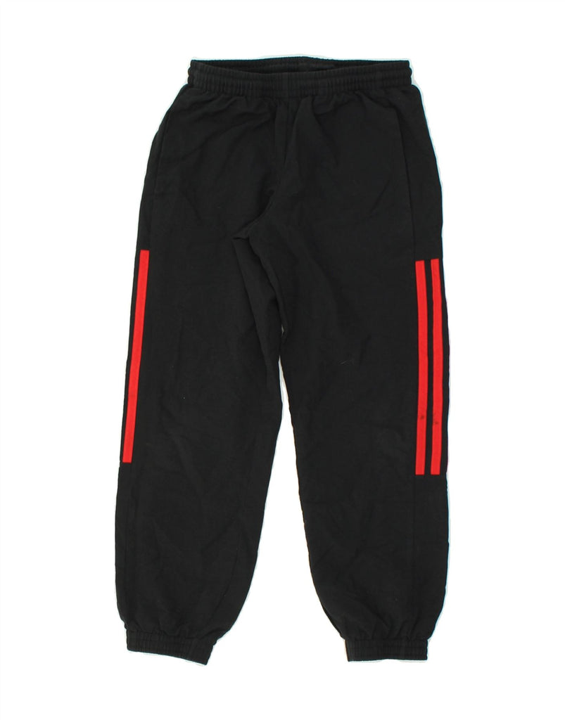 ADIDAS Boys Tracksuit Trousers Joggers 7-8 Years Black Polyester | Vintage Adidas | Thrift | Second-Hand Adidas | Used Clothing | Messina Hembry 