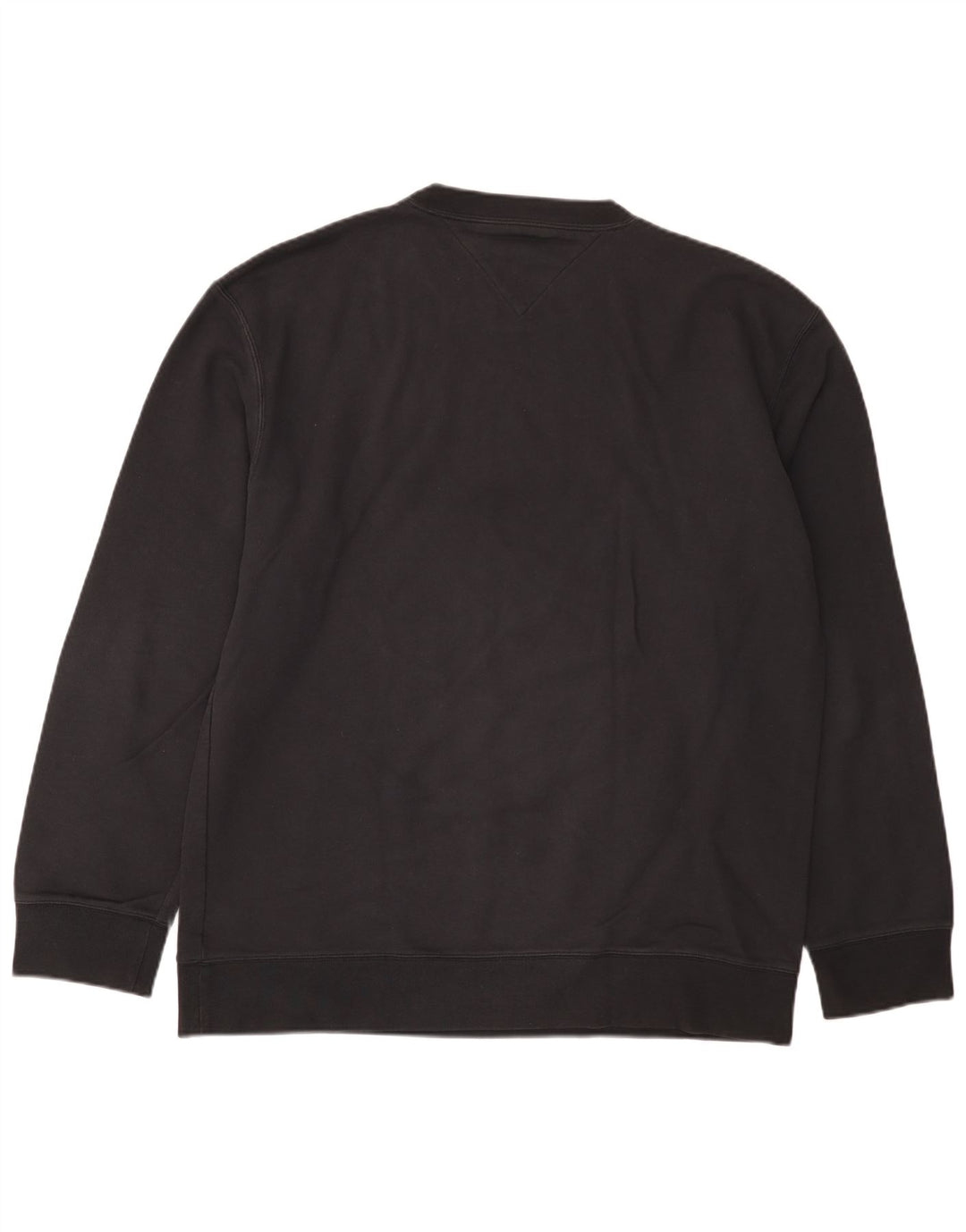 Tommy Hilfiger Mens Sweatshirt Jumper XL Black Cotton