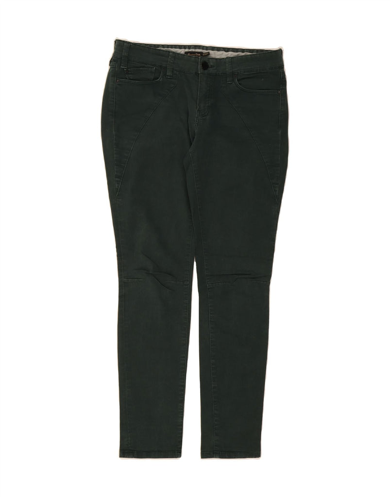 MASSIMO DUTTI Womens Skinny Jeans EU 40 Medium W30 L30 Green Cotton Vintage Massimo Dutti and Second-Hand Massimo Dutti from Messina Hembry 