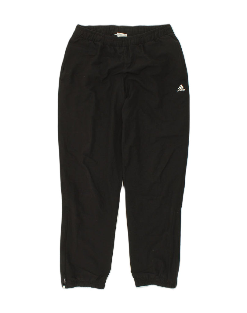 ADIDAS Mens Tracksuit Trousers Joggers Medium Black Polyester | Vintage Adidas | Thrift | Second-Hand Adidas | Used Clothing | Messina Hembry 