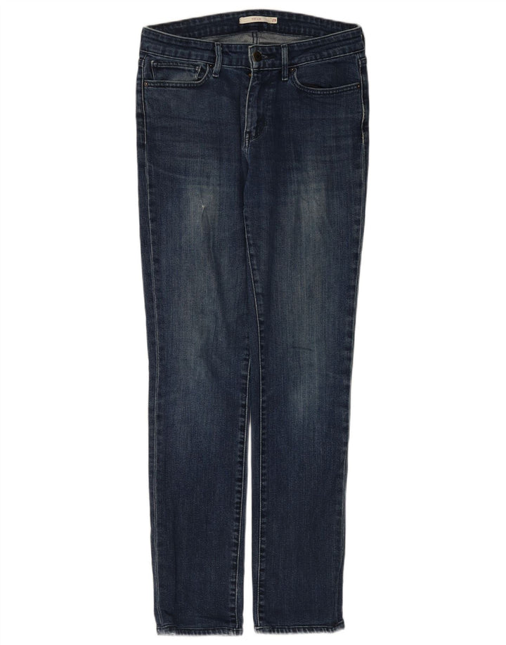 Levi's Womens 712 Slim Jeans W29 L30 Blue Cotton