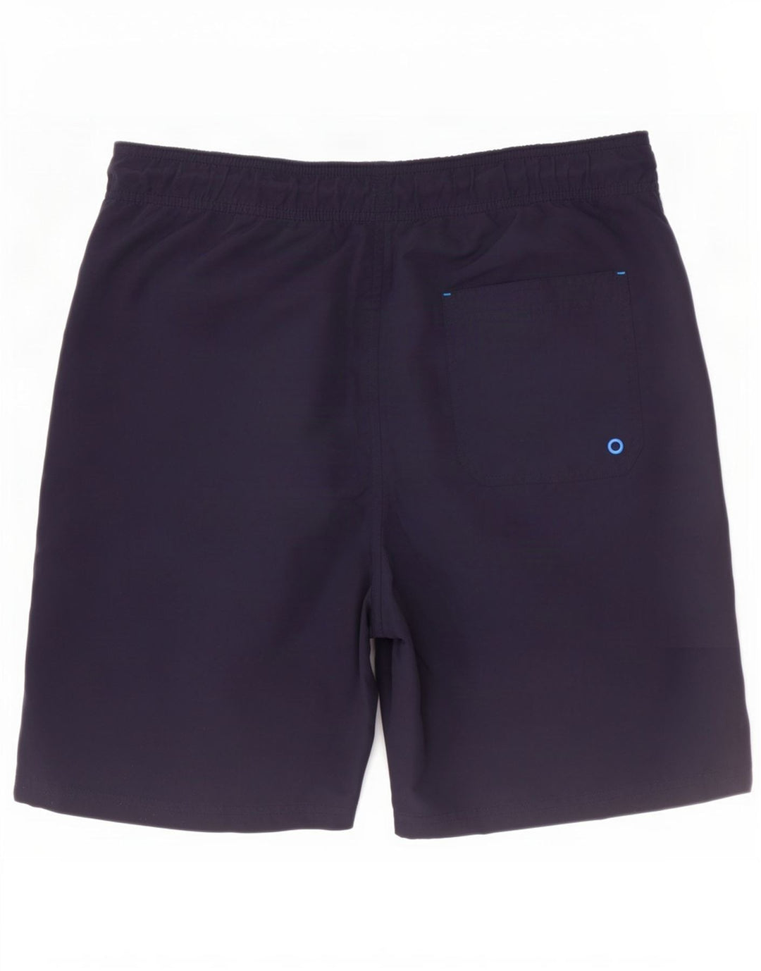 Mckenzie Mens Graphic Swimming Shorts Medium Navy Blue Polyester