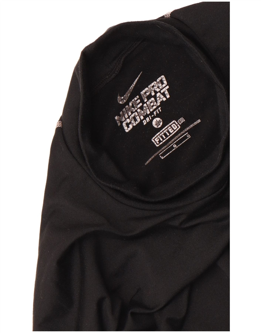 Nike Mens Dri Fit Top Long Sleeve Large Black