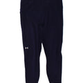 UNDER ARMOUR Womens Leggings UK 16 Large  Navy Blue Polyester Vintage Under Armour and Second-Hand Under Armour from Messina Hembry 