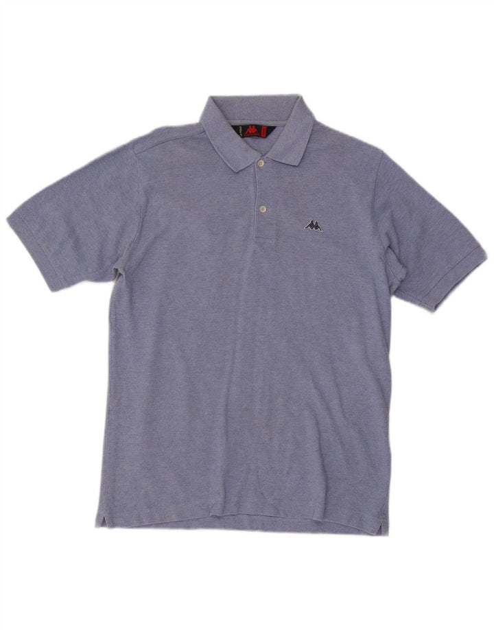 Kappa Mens Polo Shirt Small Blue Cotton