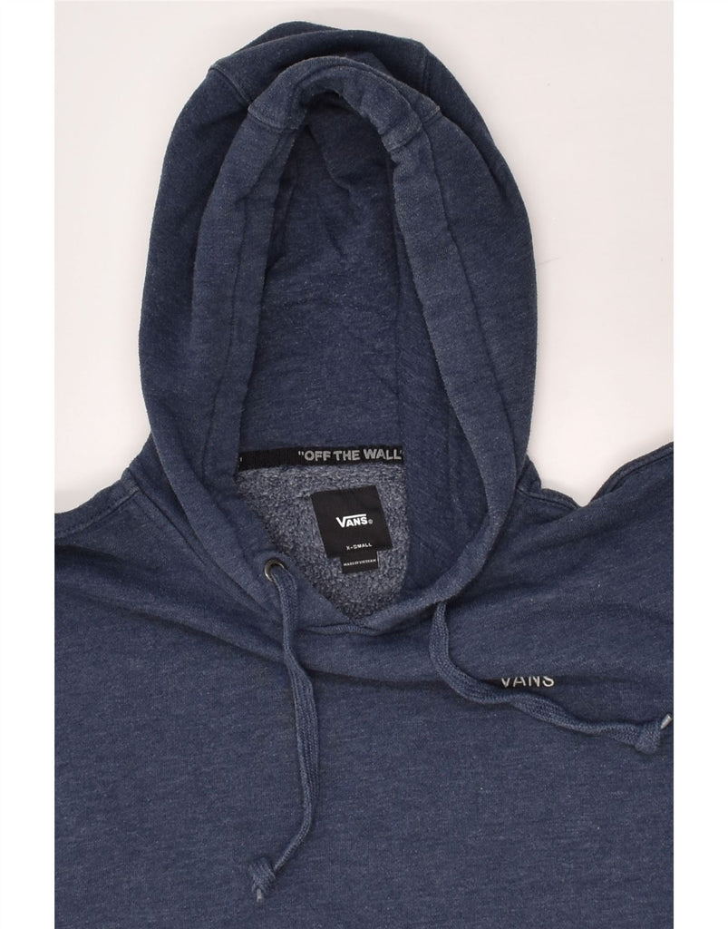 VANS Mens Hoodie Jumper XS Navy Blue Cotton | Vintage Vans | Thrift | Second-Hand Vans | Used Clothing | Messina Hembry 