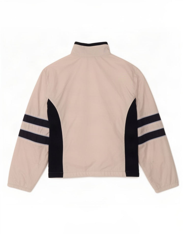 Puma Womens Tracksuit Top Jacket UK 14 Medium White Colourblock