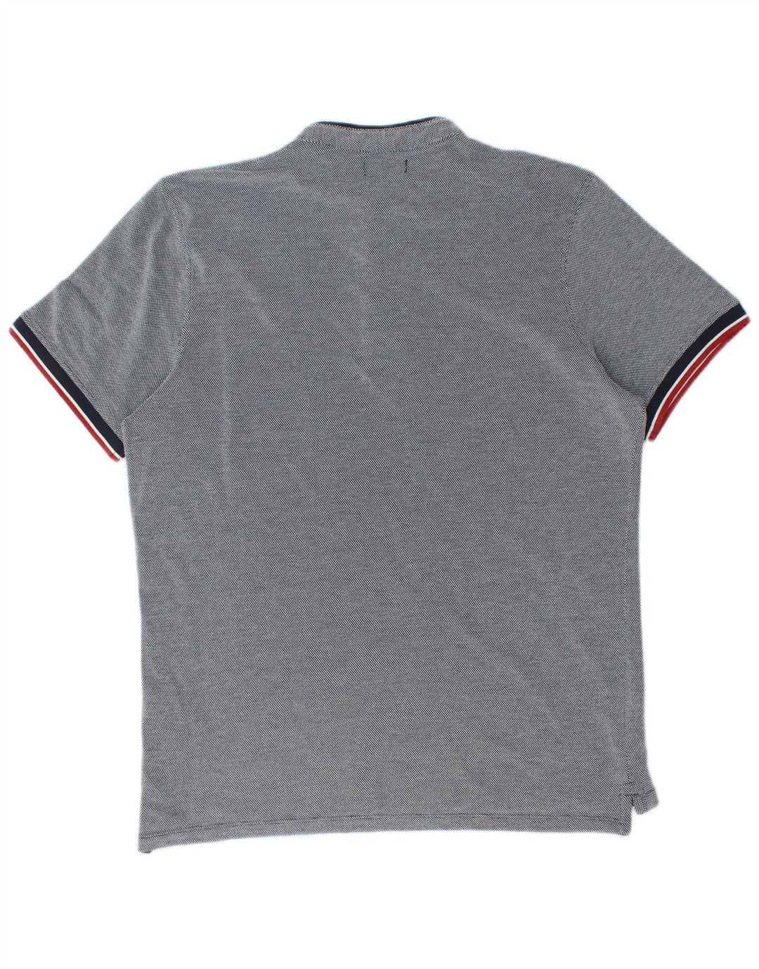 Jack & Jones Mens Polo Shirt Large Navy Blue Cotton