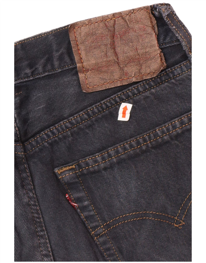 LEVI'S Womens Denim Skirt W28 Medium Grey