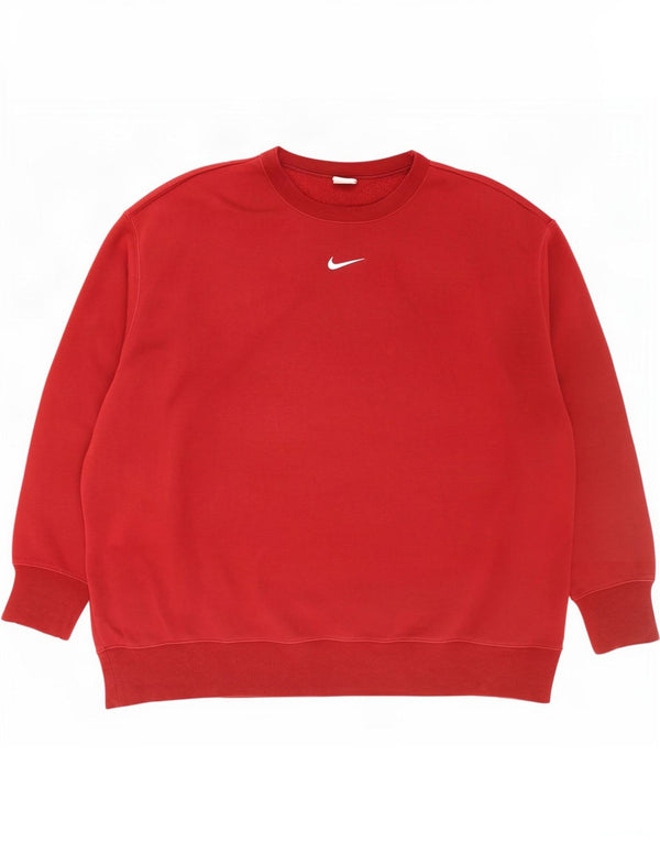 Nike Mens Sweatshirt Jumper 2XL Burgundy
