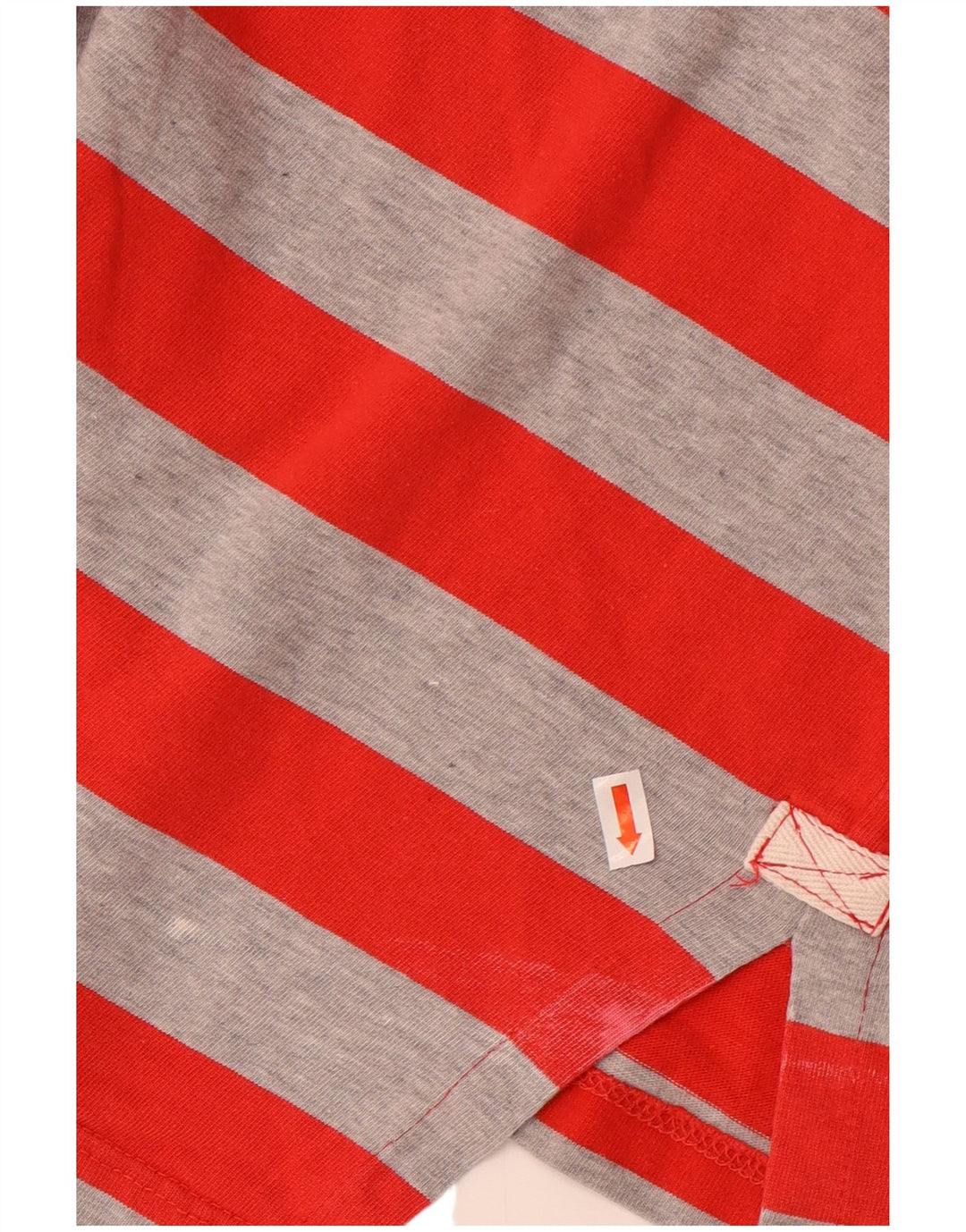 Wrangler Womens Oversized Top 3/4 Sleeve UK 10 Small Red Striped