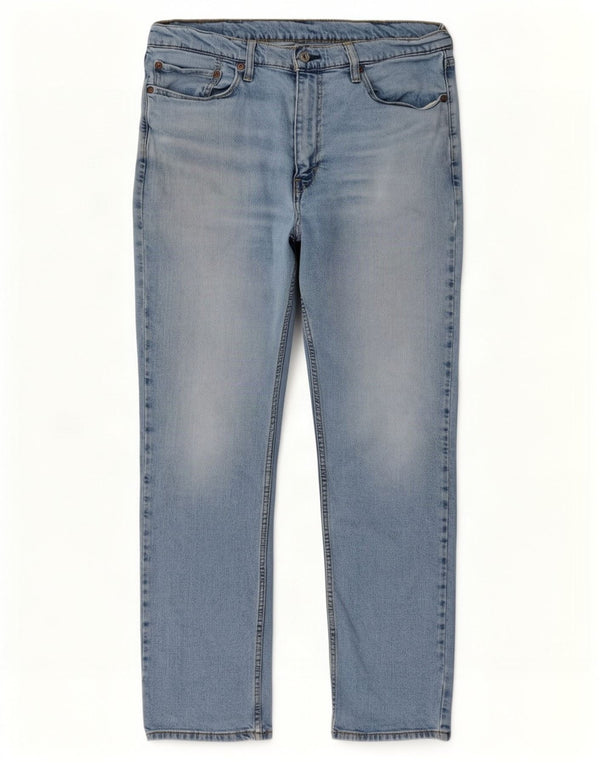 Levi's Mens 514 Straight Jeans W38 L32 Blue Cotton