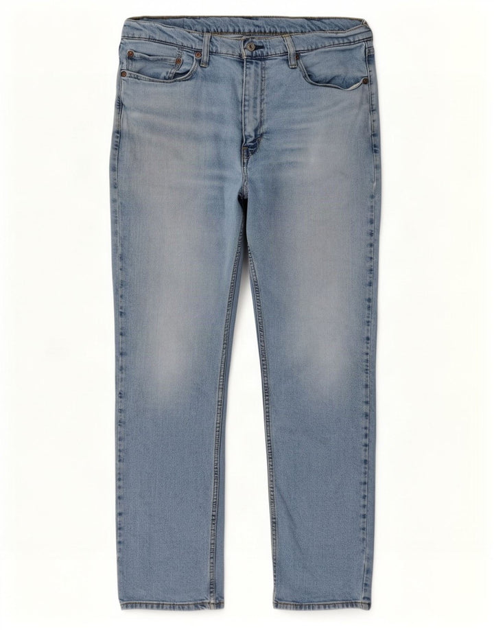 Levi's Mens 514 Straight Jeans W38 L32 Blue Cotton