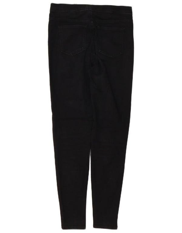 Marks & Spencer Womens Jegging Jeans UK 10 Small W28 L29 Black Cotton