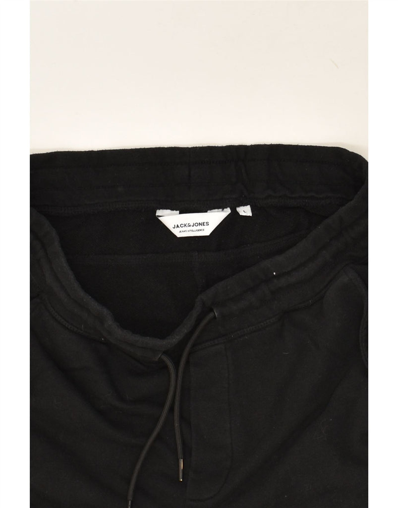 JACK & JONES Mens Sport Shorts Large Black Cotton | Vintage Jack & Jones | Thrift | Second-Hand Jack & Jones | Used Clothing | Messina Hembry 