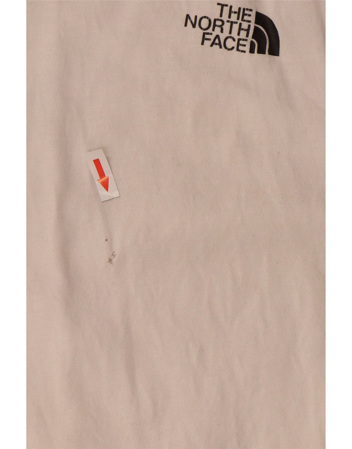 The North Face Mens Graphic T-Shirt Top XL White Colourblock Cotton