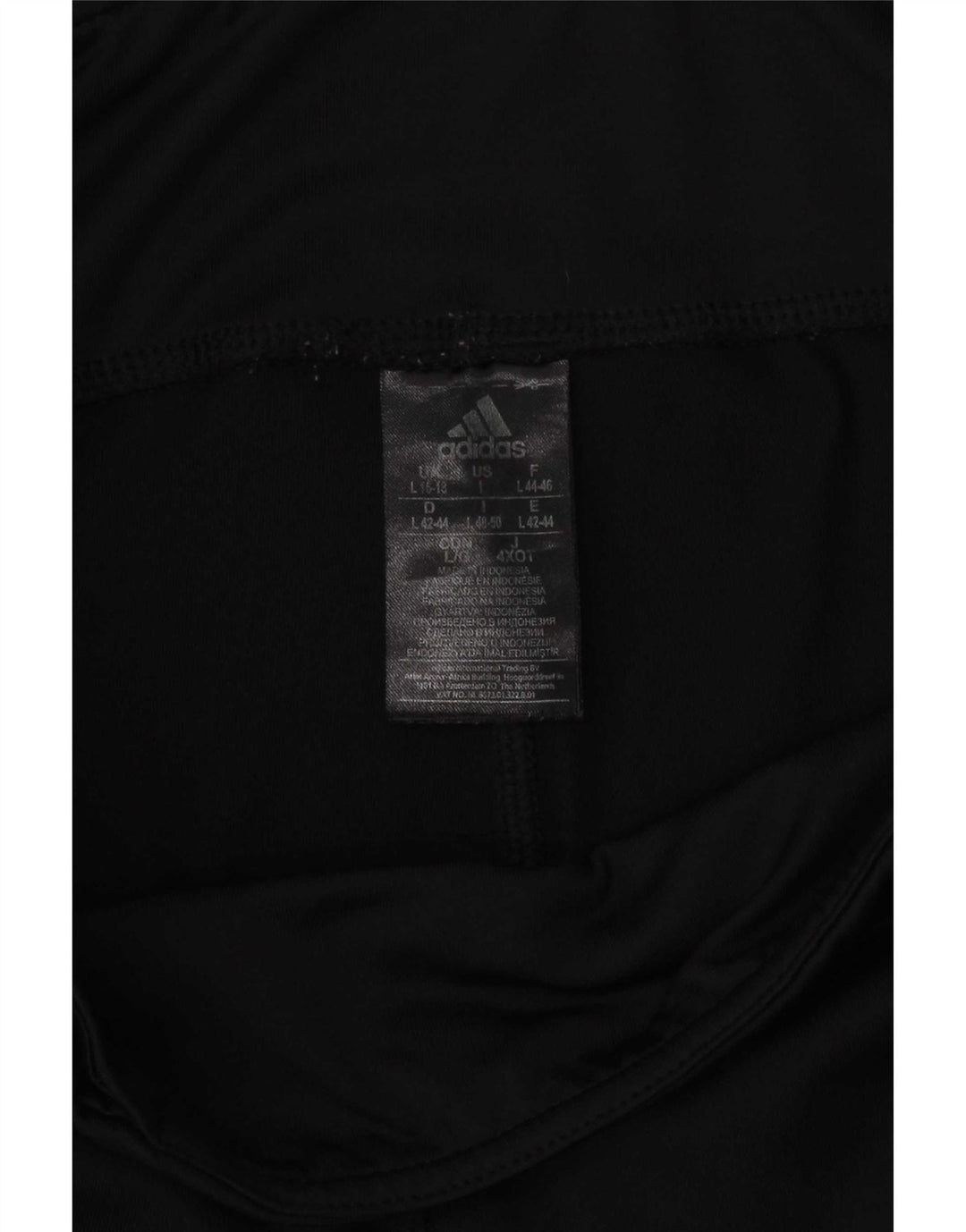 Adidas Womens Climalite Capri Leggings UK 16/18 Large Black Polyester