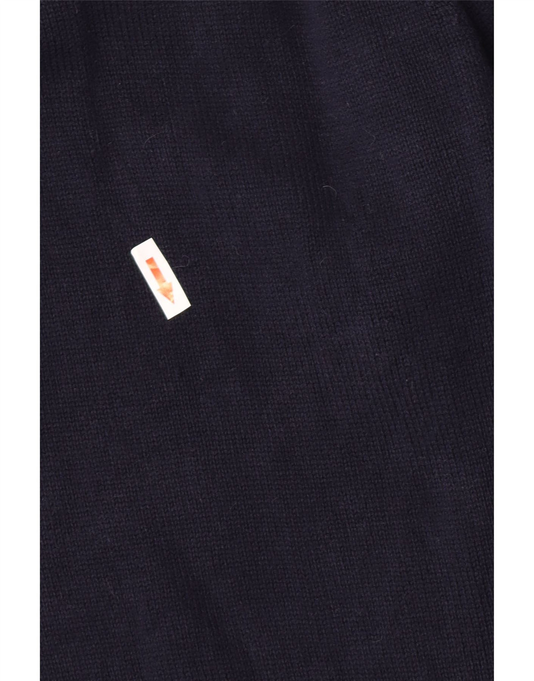 Marks & Spencer Mens Button Neck Jumper Sweater Medium Navy Blue