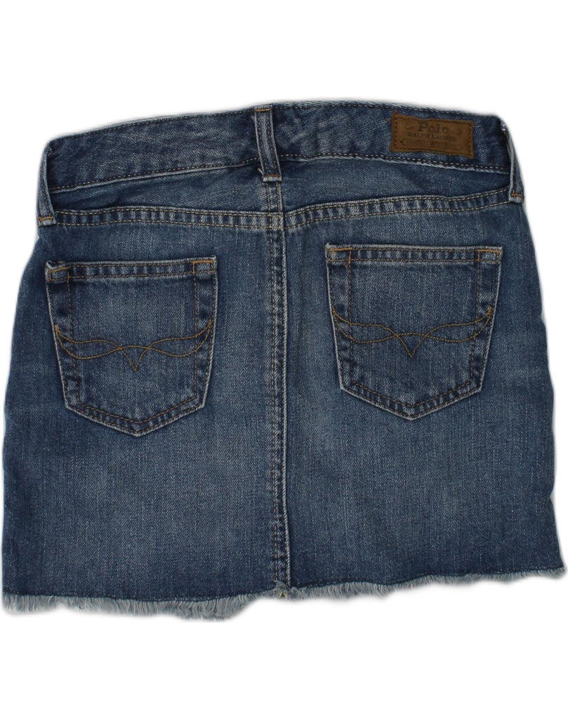 POLO RALPH LAUREN Girls Denim Skirt 6-7 Years W24 Blue Cotton | Vintage Polo Ralph Lauren | Thrift | Second-Hand Polo Ralph Lauren | Used Clothing | Messina Hembry 