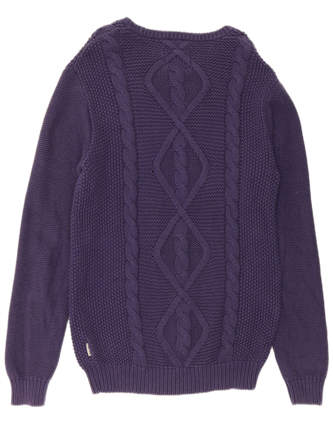 Jack Wills Mens Boat Neck Jumper Sweater Medium Navy Blue Cotton