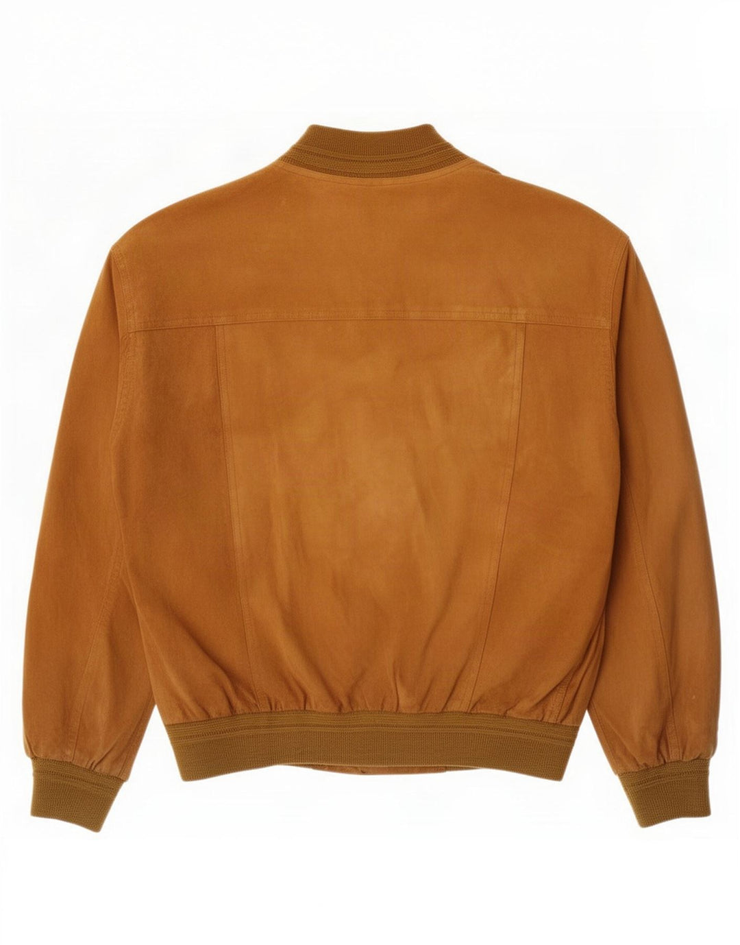 Zarro Mens Suede Jacket UK 40 Large Brown Leather