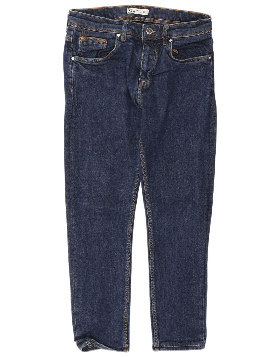 Zara Mens Slim Jeans EU 42 Large W32 L26 Blue