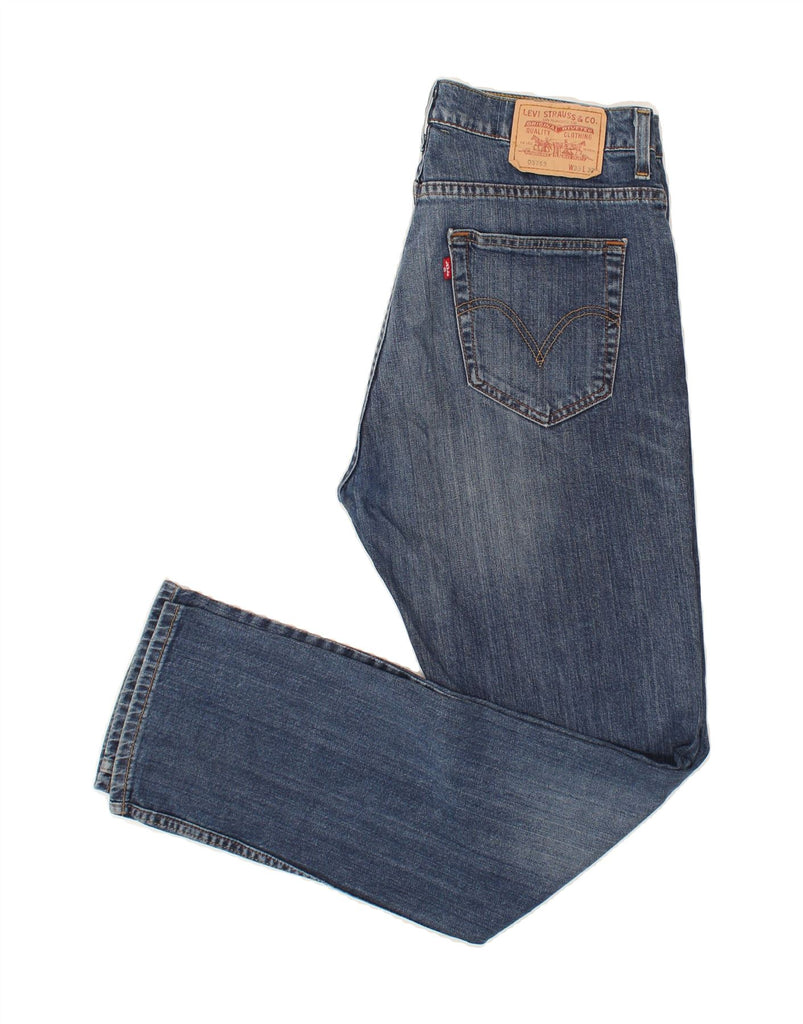 LEVI'S Mens Straight Jeans W33 L32 Blue | Vintage Levi's | Thrift | Second-Hand Levi's | Used Clothing | Messina Hembry 
