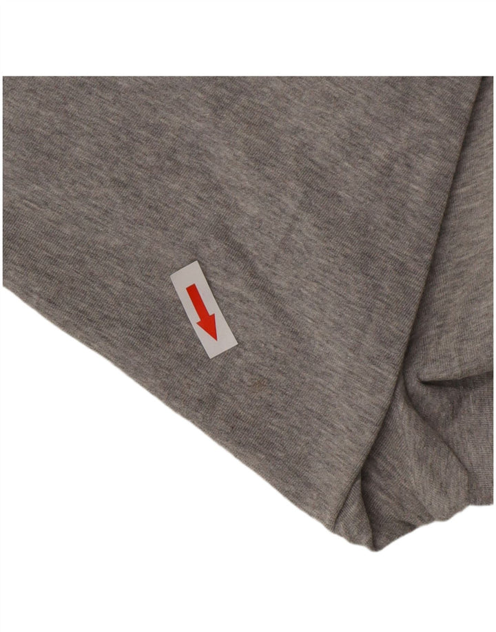 ADIDAS Womens Leggings UK 6 XS Grey Cotton