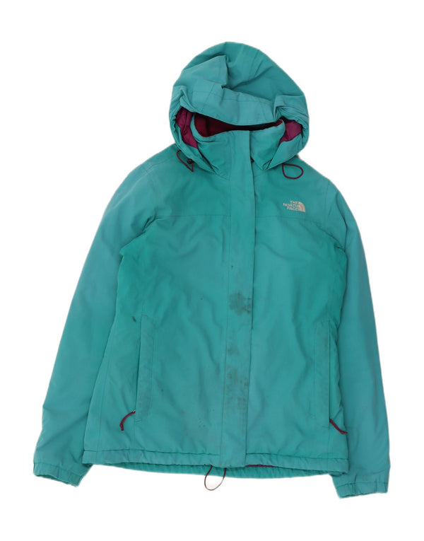 The North Face Womens Hyvent Windbreaker Jacket UK 14 Medium Turquoise