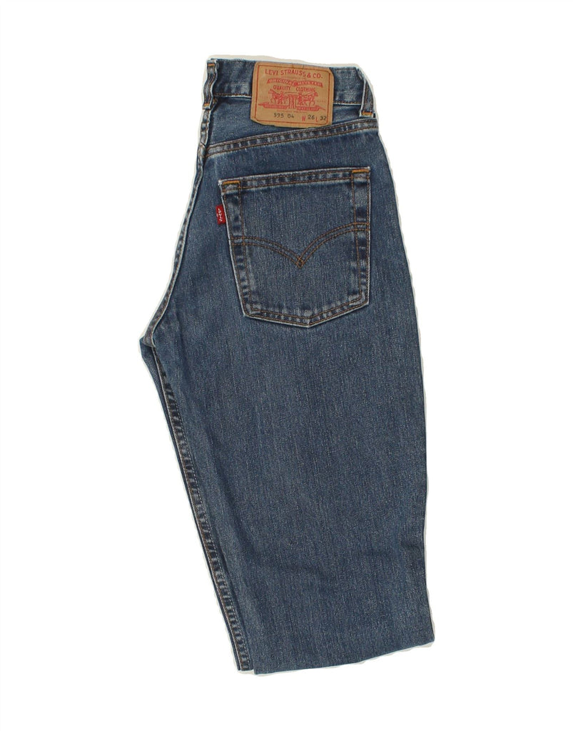 LEVI'S Womens 595 Tapered Jeans W26 L28 Blue Cotton Vintage Levi's and Second-Hand Levi's from Messina Hembry 