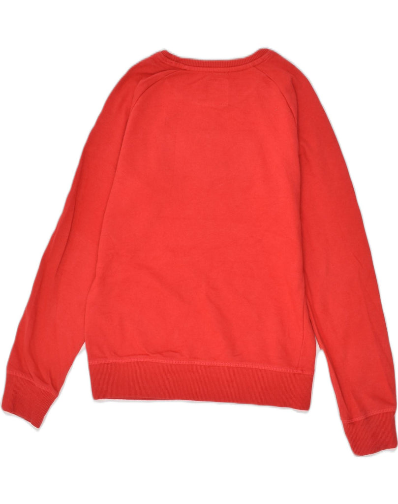 LEVI'S Boys Graphic Sweatshirt Jumper 12-13 Years Large Red Cotton | Vintage Levi's | Thrift | Second-Hand Levi's | Used Clothing | Messina Hembry 