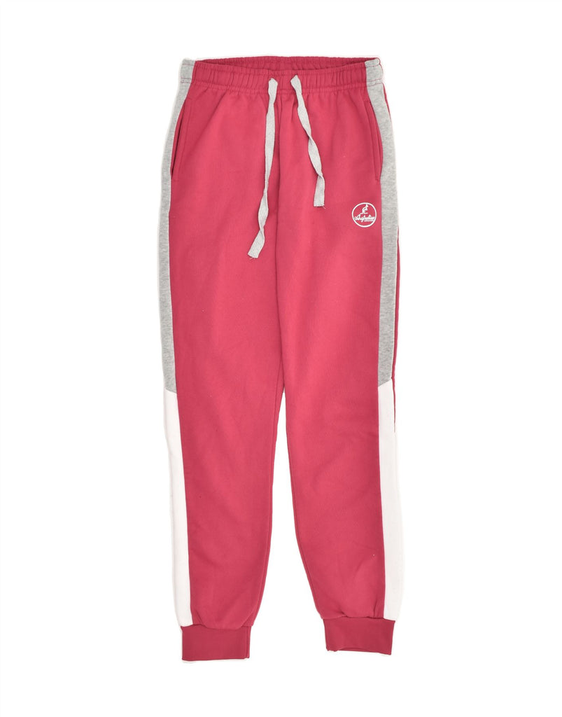 AUSTRALIAN L'ALPINA Womens Graphic Full Tracksuit UK 14 Medium Pink | Vintage AUSTRALIAN L'ALPINA | Thrift | Second-Hand AUSTRALIAN L'ALPINA | Used Clothing | Messina Hembry 