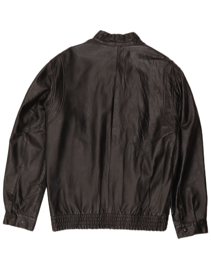 Vintage Mens Bomber Jacket UK 38 Medium Black
