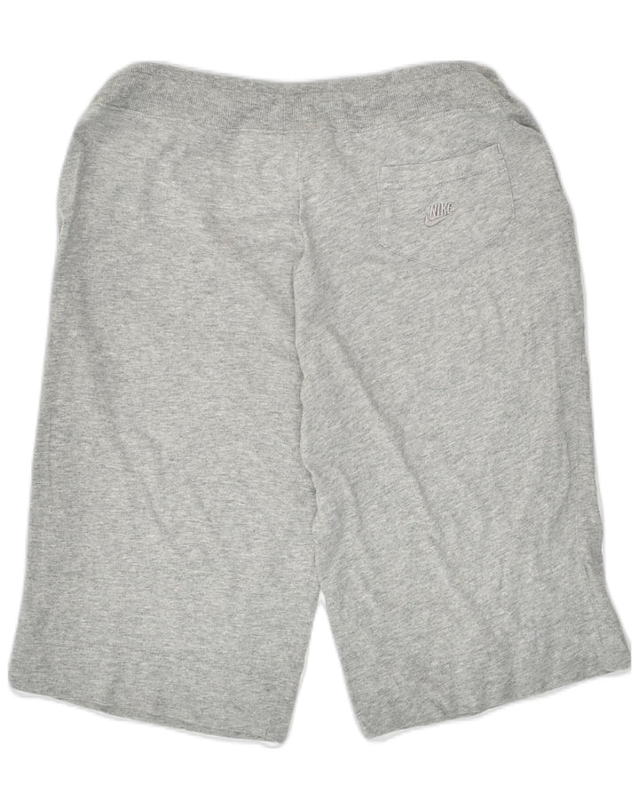 NIKE Girls Bermuda Sport Shorts  8-9 Years Medium Grey Cotton | Vintage Nike | Thrift | Second-Hand Nike | Used Clothing | Messina Hembry 