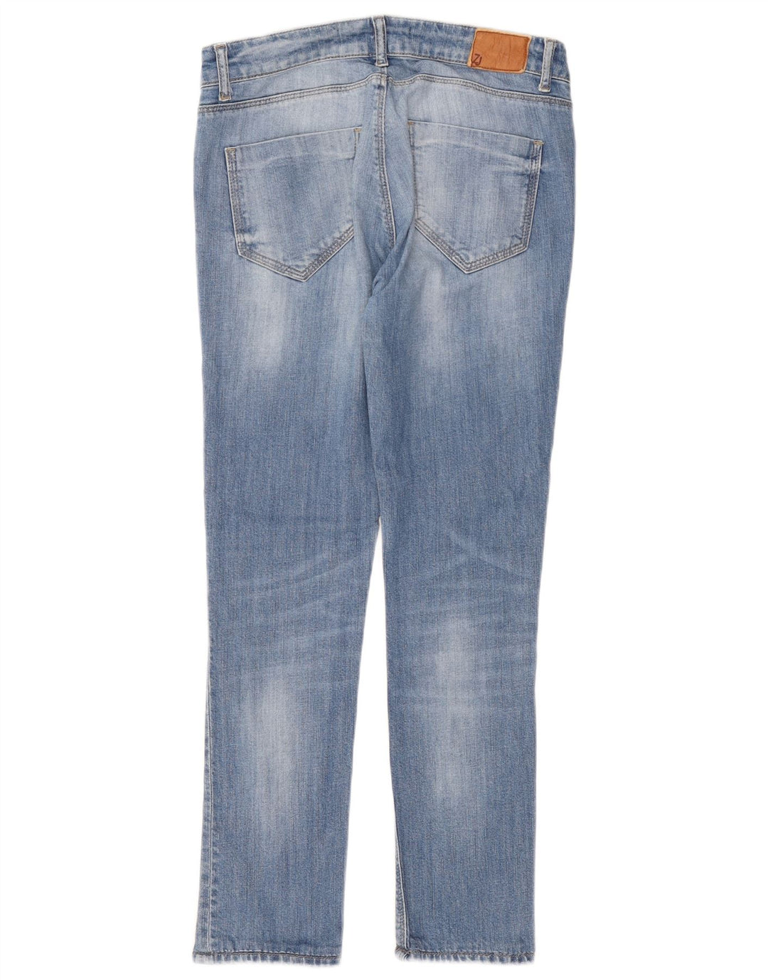 Zara Womens Slim Jeans EU 40 Medium W30 L29 Blue Cotton