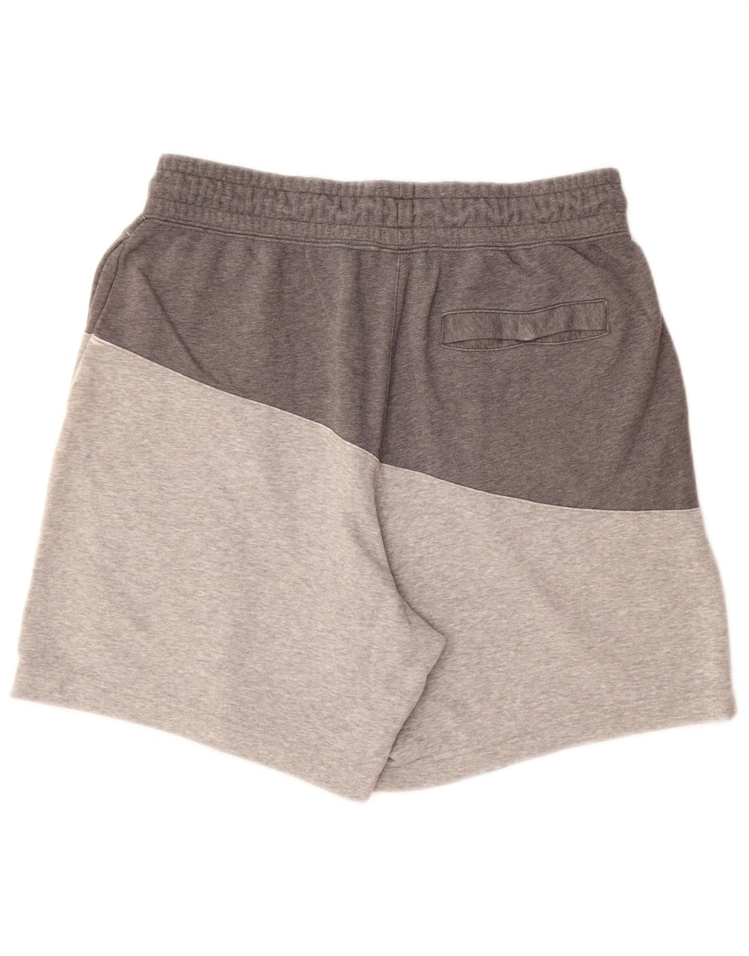 NIKE Mens Sport Shorts Large  Grey Colourblock Cotton
