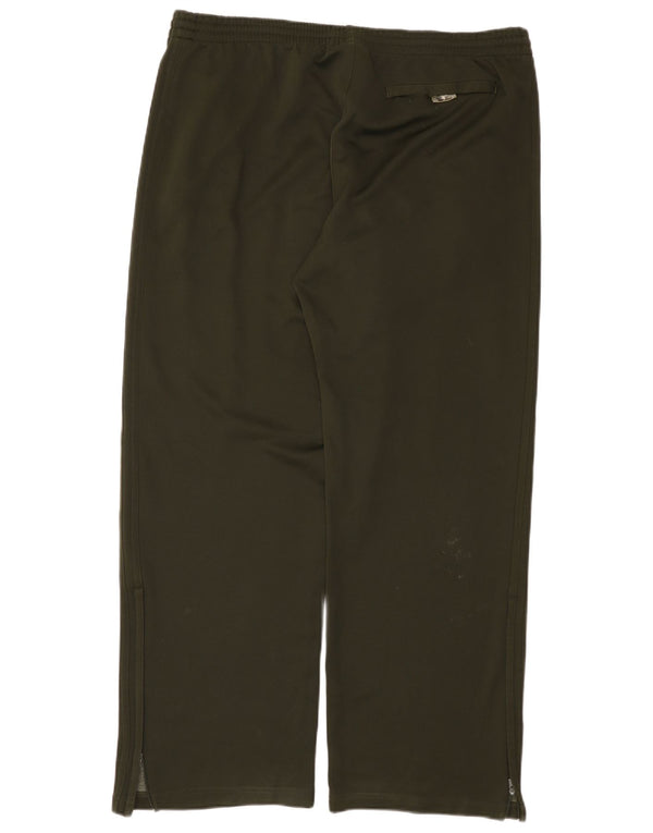 Adidas Mens Tracksuit Trousers 3XL Khaki Polyester