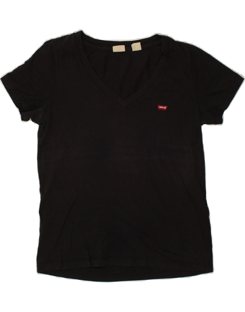 LEVI'S Mens T-Shirt Top Medium Black Cotton | Vintage Levi's | Thrift | Second-Hand Levi's | Used Clothing | Messina Hembry 