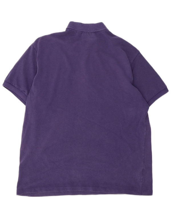 Lacoste Mens Classic Fit Polo Shirt Size 6 XL Purple Cotton