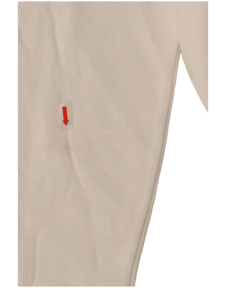 Ben Sherman Mens Graphic Sweatshirt Jumper Medium White Cotton