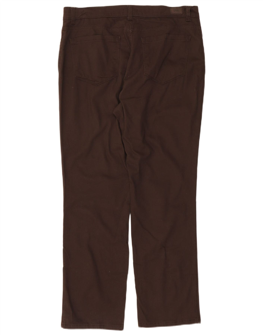 Lee Womens Classic Fit Straight Casual Trousers W34 L29 Brown